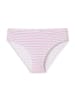 Schiesser Slip 955 in weiß-schwarz gestreift, violett, weiß