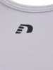 Hummel T-Shirt "Lean Sports Bra" in Weiß
