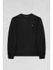 Polo Club SWEATSHIRT in Schwarz