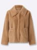 Heine Fellimitat-Jacke in camel