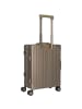 Aleon Traveler International 4-Rollen Kabinentrolley Aluminium 55 cm bronce