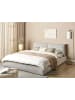 Beliani Doppelbett VINAY in Beige - (W) 196 x (H) 90 x (L) 233 cm