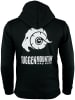 GUGGEN MOUNTAIN Hoodie Uni in Schwarz