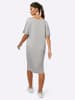 creation L Modal-Mix-Kleid in hellgrau