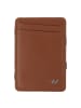 Golden Head Polo Kreditkartenetui RFID Schutz Leder 7.5 cm cognac