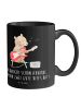 Mr. & Mrs. Panda Tasse E-Gitarre Zwei Riffs mit Spruch in Schwarz