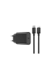 WIWU WIWU Wandladegerät Wi-U001 PD 20W 1x USB-C  + Kabel USB-C in Schwarz