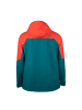 Westfjord Funktionsjacke Reykjavik in petrol/red