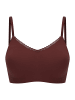 Schiesser Bustier Invisible Soft Lace in burgund