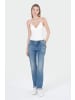 M.O.D Peggy Comfort Straight Font Blue