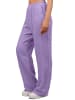 Reichstadt Damen Oversized Hose Musselin in Purple