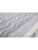 Kayoom Kurzflor Teppich Mirage 110 in violett - grau - rechteckig