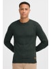 BLEND Strickpullover BHLars 20703347ME Strickpulli mit aufgestickten Ellenbogenpatches in Grün