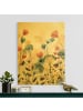 WALLART Leinwandbild Gold - Wildblumen im Sommer II in Bunt