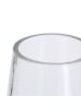 relaxdays Vase in Transparent - (H)21,5 x Ø10 cm