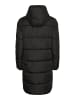 Pieces Wattierte Jacke in Black