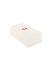 Hip Hop Analoguhr wax block weiss