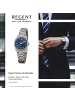 Regent Armbanduhr Regent Titan-Uhren silber, grau klein (ca. 27mm)