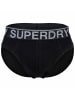 Superdry Slip 3er Pack in Schwarz