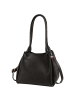 Florence Florence Schultertasche Leder schwarz ca. 22cm