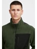 BLEND Fleecejacke BHSweatshirt in Grün