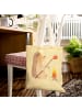 Mr. & Mrs. Panda Tote Bag Igel Grillen ohne Spruch in Gelb Pastell