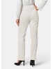 GOLDNER Baumwollhose mit Dehnbund in cremeweiß