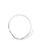 Steel_Art Armband Damen Luxor silberfarben in silberfarben poliert