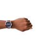 Armani Exchange Armbanduhr The Brown Leather in silber