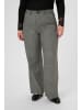 KAFFE curve Hose KCthilla Regular fit in Black/Grey Tweed
