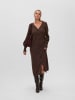 Vero Moda Strickkleid in Chocolate Brown