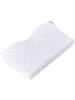 Beliani Memory Foam Kissen ELGON in Weiß - (W) 30 x (H) 10 x (L) 50 cm