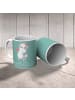 Mr. & Mrs. Panda Geschenktasse Super Ergotherapeutin mit Spruch in Meeresbrise