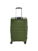 D&N Travel Line 4700+ - 4-Rollen-Trolley M 68 cm erw. (schwarz) in olive green