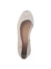 Verbenas Slipper Cruz in Beige