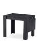 B&D Home Ausziehtisch LIVIUS in Marmor-Schwarz