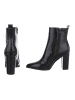Ital-Design High Heel in Schwarz und Silber
