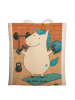 Mr. & Mrs. Panda Tote Bag Einhorn Fitness Design ohne Spruch in Weiß