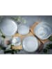 CreaTable CreaTable, Square 18028, Serie Square weiss, Kombiservice 30tlg in weiß