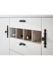 Furn.Design Küche in weiß Pinie Landhaus 394 cm 7-teilig, Küchenzeile mit Soft-Close