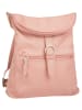 Forty degrees Rucksack echt Leder in rosa