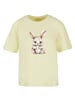 F4NT4STIC Tee Niedlicher Osterhase mit Ei in softyellow