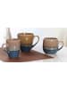 Ritzenhoff & Breker 6er Set Henkelbecher Matos in Braun 310 ml in braun