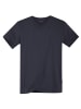 TERRAX T-Shirt Basic in marineblau
