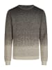 HECHTER PARIS Rundhals-Pullover in darkgrey