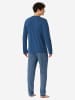 Schiesser Pyjama Casual Essentials in navy