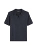 Marc O'Polo Kurzarm-Pullover regular in Faded Blue