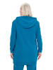 Ulla Popken Sweatjacke in rauchblau