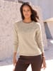 WITT WEIDEN Rundhals-Pullover in sand