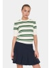 SAINT TROPEZ Kurzarm-Bluse MilanaSZ in Abundant Green Swizzle